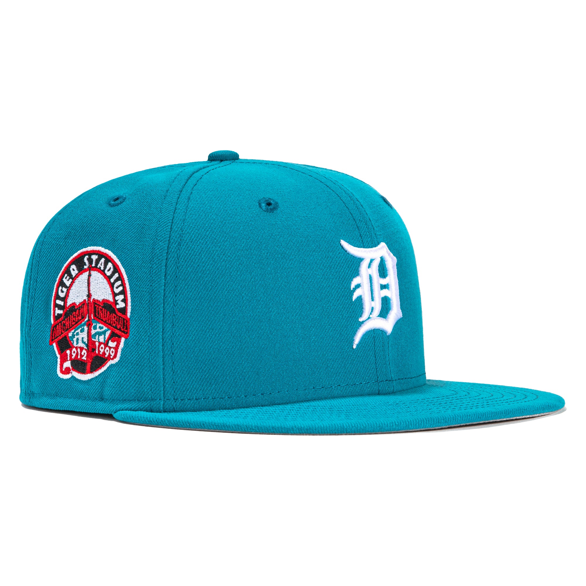 New Era 59FIFTY Building Blocks Detroit Tigers Stadium Patch Hat - Teal Teal / 7 7/8