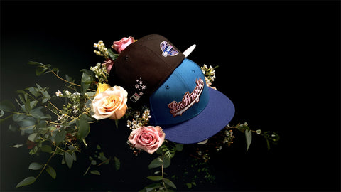 Who has the best selection of pink bottom hats?