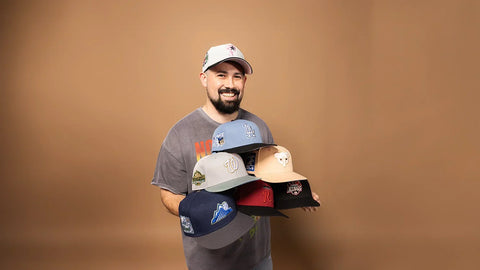 Who has the best selection of pink bottom hats?