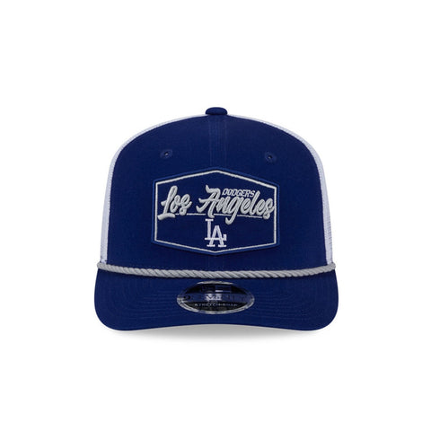 9SEVENTY Los Angeles Dodgers Snapback Hat - Blue & White