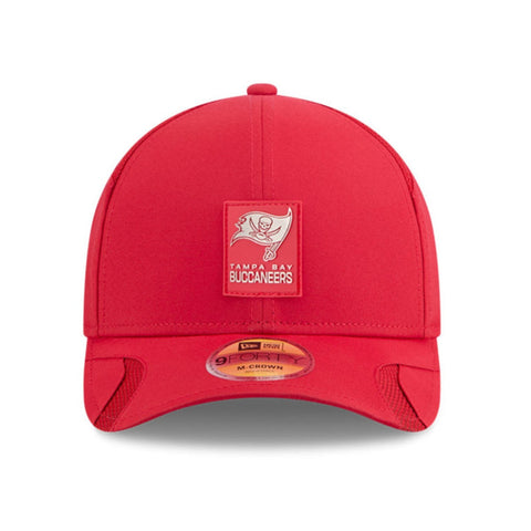 New Era 9Forty M-Crown Tampa Bay Buccaneers 2025 Sideline Snapback Hat - Red New Era