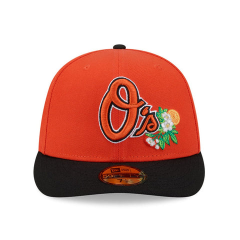 New Era 59Fifty Baltimore Orioles 2026 Florida Spring Training Pre-Curved Hat - Orange, Black New Era