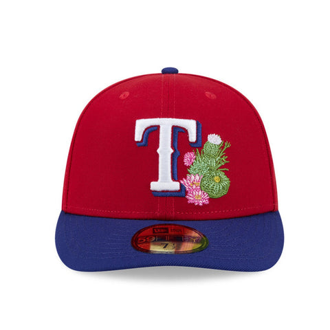 New Era 59Fifty Texas Rangers 2026 Arizona Spring Training Pre-Curved Hat - Red, Royal New Era
