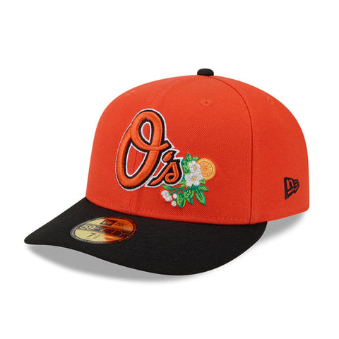 New Era 59Fifty Baltimore Orioles 2026 Florida Spring Training Pre-Curved Hat - Orange, Black New Era