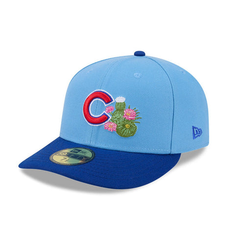 New Era 59Fifty Chicago Cubs 2026 Arizona Spring Training Pre-Curved Hat - Light Blue, Royal New Era