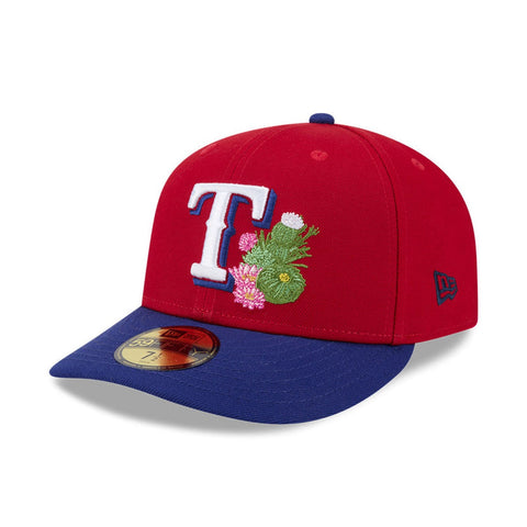 New Era 59Fifty Texas Rangers 2026 Arizona Spring Training Pre-Curved Hat - Red, Royal New Era