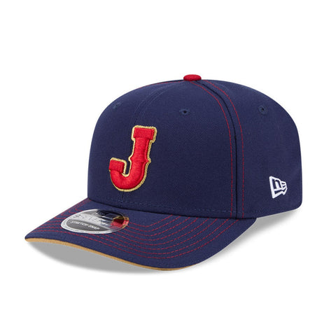 New Era 9Seventy Japan 2026 World Baseball Classic Japan Flag Patch Snapback Hat - Navy New Era