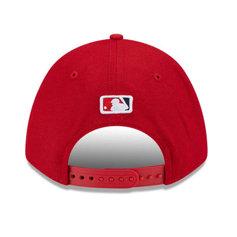 New Era 9Forty M-Crown Los Angeles Angels Snapback Game Hat - Red