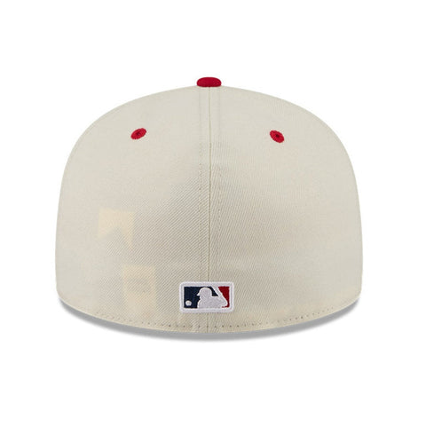 New Era 59Fifty 2026 MLB 4th of July Arizona Diamondbacks 250th Anniversary Patch Hat - White, Red New Era