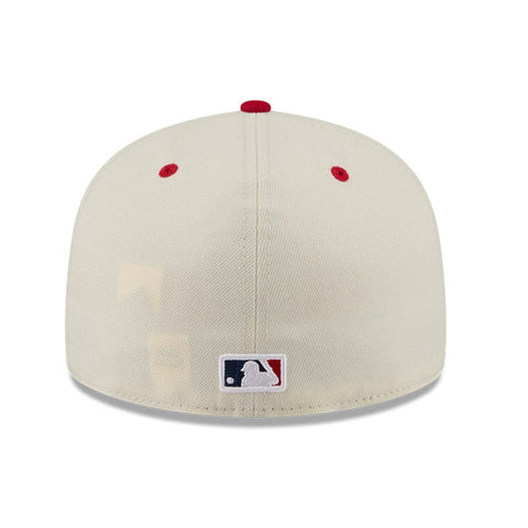 New Era 59Fifty 2026 MLB 4th of July Chicago White Sox 250th Anniversary Patch Hat - White, Red New Era
