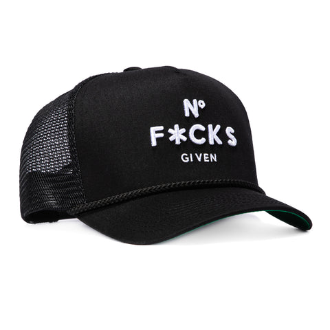 <div>FG NO FCK GIVEN TWILL MESHBACK BLK/WHT SN</div> Field Grade