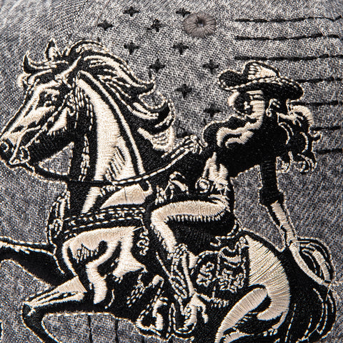 <div>FG WILD RIDE SASHIKO GREY DENIM TRUCKER SN</div> Field Grade