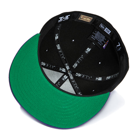 New Era 59Fifty Phoenix Suns 30th Anniversary Patch 1968 Hat - Black, Purple New Era
