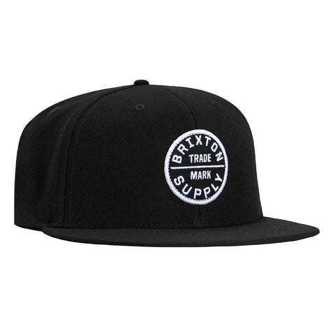 Brixton Oath lll Snapback Hat - Black Brixton