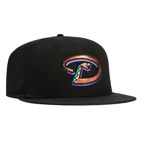 New Era 59Fifty Retro On-Field Arizona Diamondbacks D Hat -Black, Metallic Copper