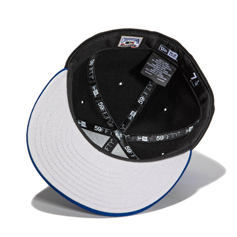 New Era 59Fifty Brooklyn Dodgers Ebbets Field Patch Hat - Black, Royal