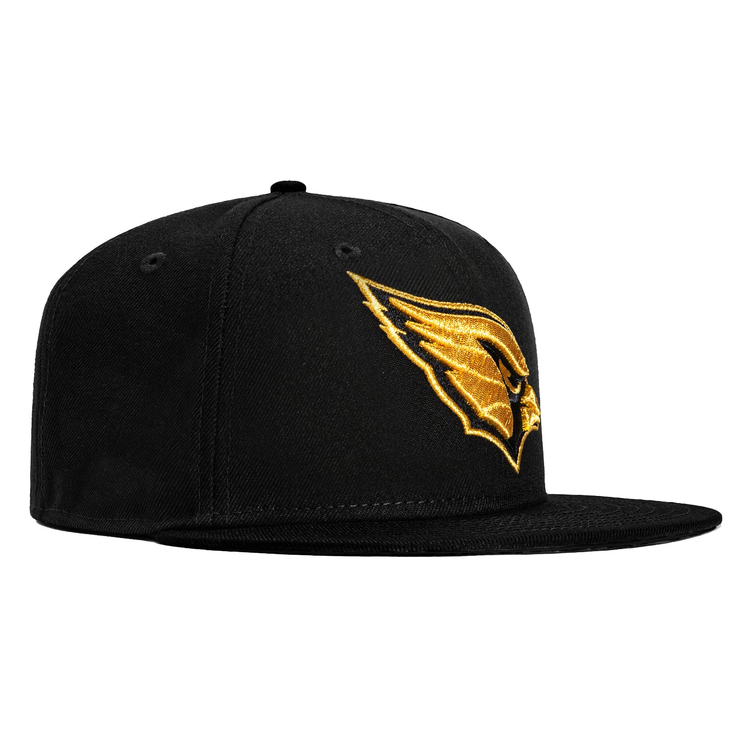 New Era 59Fifty Arizona Cardinals Hat - Black, Metallic Gold – Hat Club