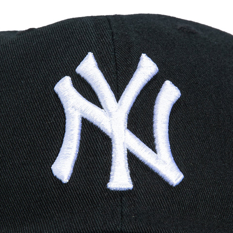 47 Brand New York Yankees Cleanup Adjustable Hat - Black, White 47 Brand