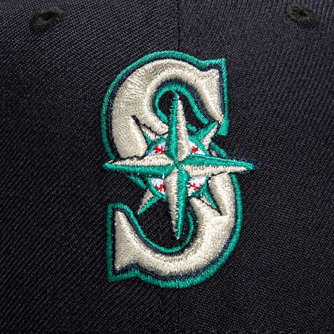 New Era 59Fifty Retro On-Field Seattle Mariners Game Hat - Navy