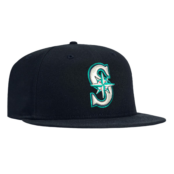 New Era 59Fifty Retro On-Field Seattle Mariners Game Hat - Navy