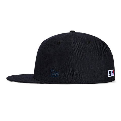 New Era 59Fifty New York Mets Subway Series Patch Hat - Navy, White