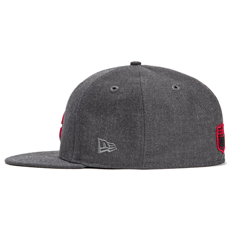 New Era 59Fifty Arizona Cardinals Hat - Graphite, Cardinal, Black