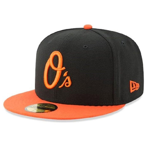 New Era Authentic Collection Baltimore Orioles Alternate Fitted Hat - Black, Orange