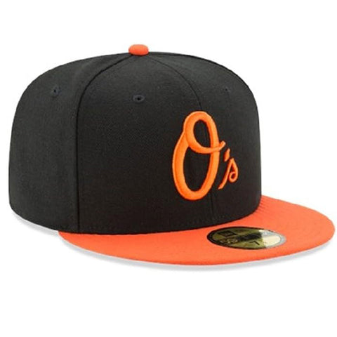 New Era Authentic Collection Baltimore Orioles Alternate Fitted Hat - Black, Orange