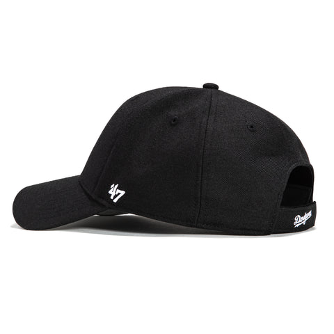 47 Brand Los Angeles Dodgers MVP Adjustable Hat - Black, White