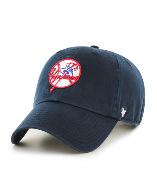 47 Brand New York Yankees Logo Cleanup Adjustable Hat - Navy