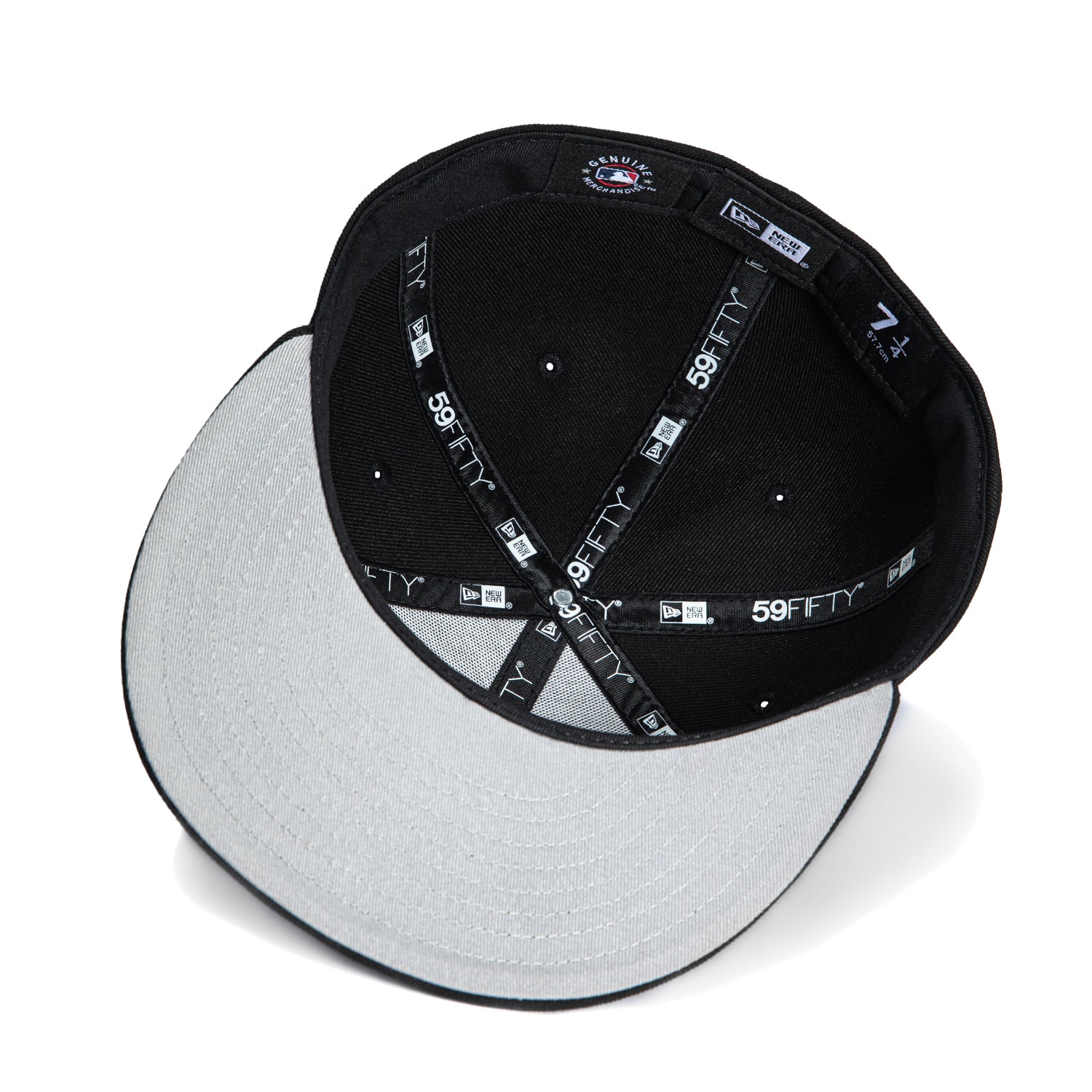 New Era 59Fifty Los Angeles Dodgers Hat - Black, White – Hat Club