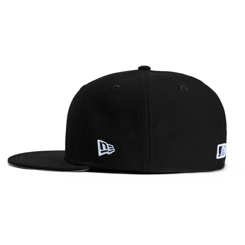 New Era 59Fifty Los Angeles Dodgers Hat - Black, White New Era