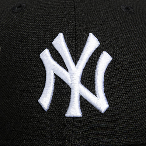 New Era 59Fifty New York Yankees Hat - Black, White