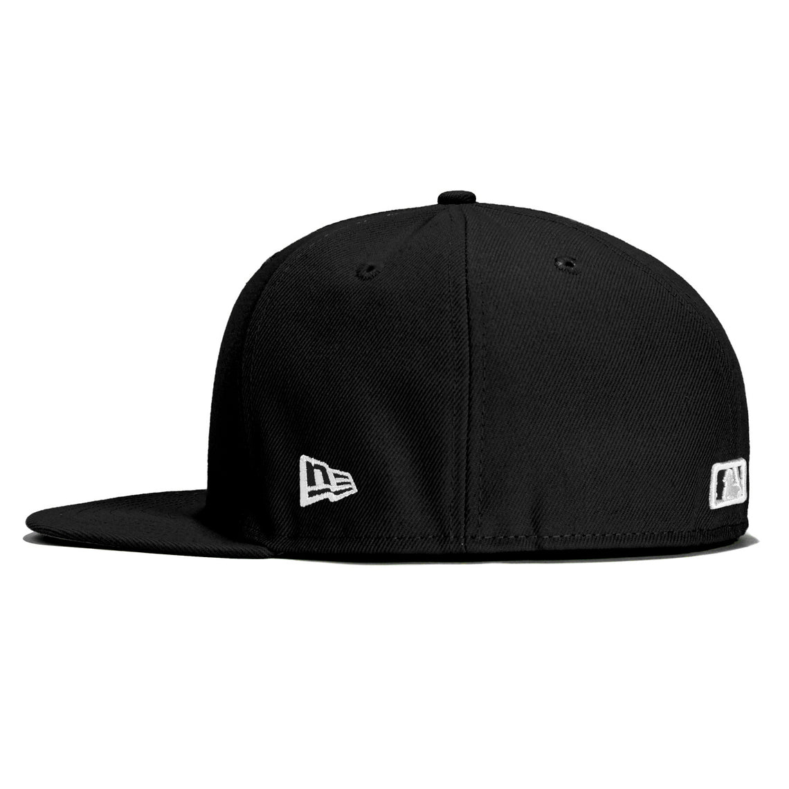 New Era 59Fifty New York Yankees Hat Black, White Hat Club