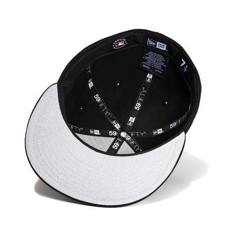 New Era 59Fifty New York Yankees Hat Black, White – Hat Club