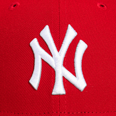 New Era 59Fifty New York Yankees Fitted Hat - Red, White