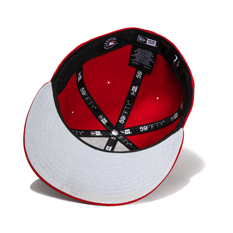 New Era 59Fifty New York Yankees Fitted Hat - Red, White
