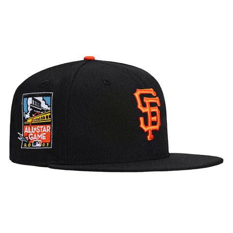 New Era 59Fifty San Francisco Giants 2007 All Star Game Patch Hat - Black New Era