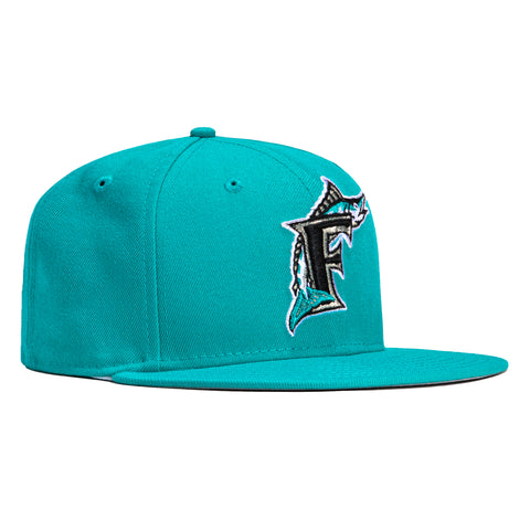 New Era 59Fifty Retro On-Field Florida Marlins 1993 Hat - Teal