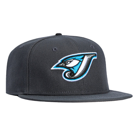 New Era 59Fifty Retro On-Field Toronto Blue Jays 2004 Hat - Graphite