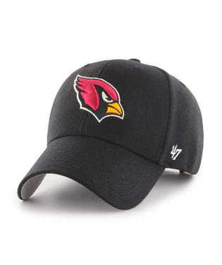 47 Brand Arizona Cardinals MVP Adjustable Velcro Hat - Black