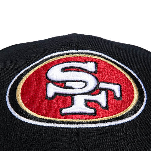 47 Brand San Francisco 49ers otc MVP Adjustable Velcro Hat - Black 47 Brand