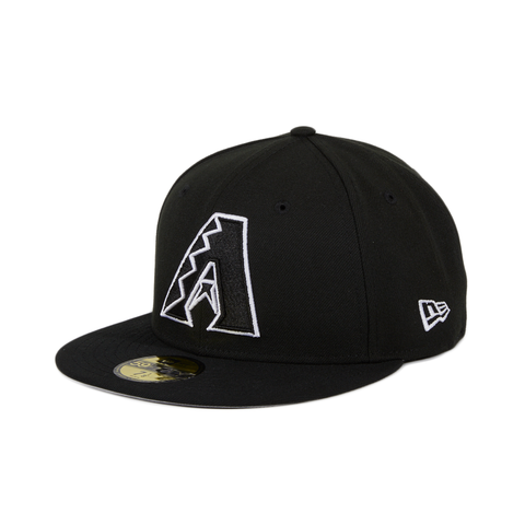 New Era 59Fifty Arizona Diamondbacks A Hat - Black, White