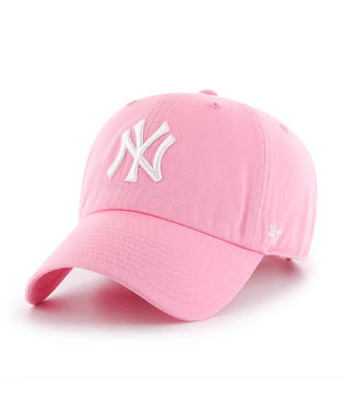47 Brand New York Yankees Cleanup Adjustable Hat - Pink