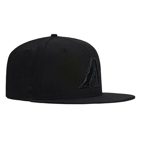 New Era 9Fifty MLB Basic Arizona Diamondbacks A Snapback Hat - Black, Black New Era