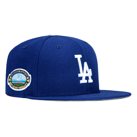 New Era 59Fifty Los Angeles Dodgers 50th Anniversary Stadium Patch Hat - Royal