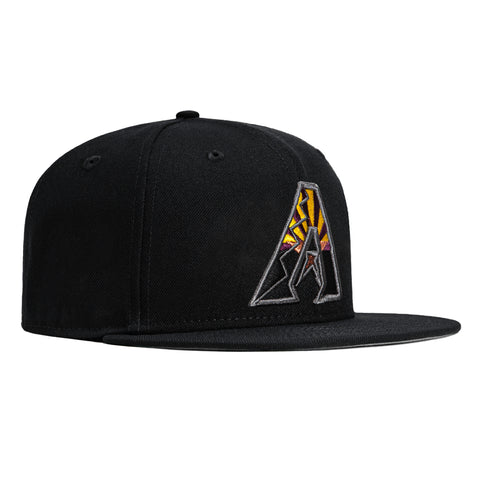 New Era 59Fifty Arizona Diamondbacks A Flag Hat - Black