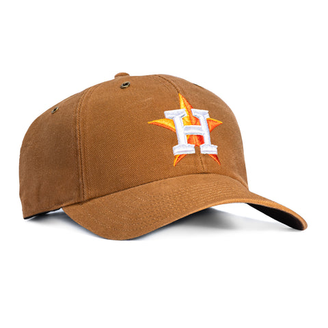 47 Brand x Carhartt Houston Astros Cleanup Adjustable Hat - Brown 47 Brand