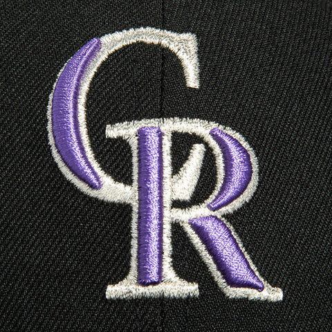 New Era 59Fifty Colorado Rockies 1998 All Star Game Patch Game Hat - Black New Era