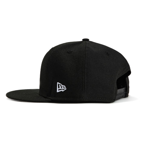 New Era 9Fifty MLB Basic Chicago White Sox Snapback Hat - Black, White